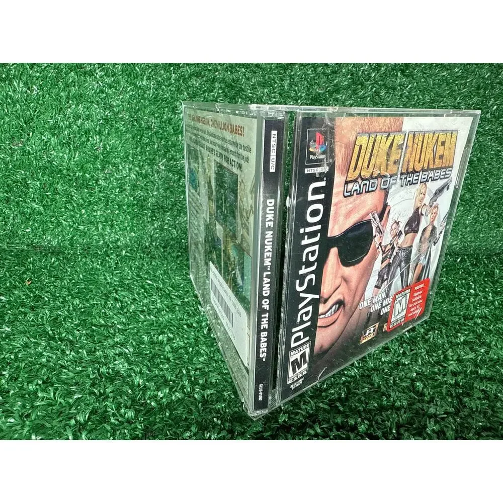 Duke Nukem: Land of the Babes (Sony PlayStation 1, 2000) Complete CIB